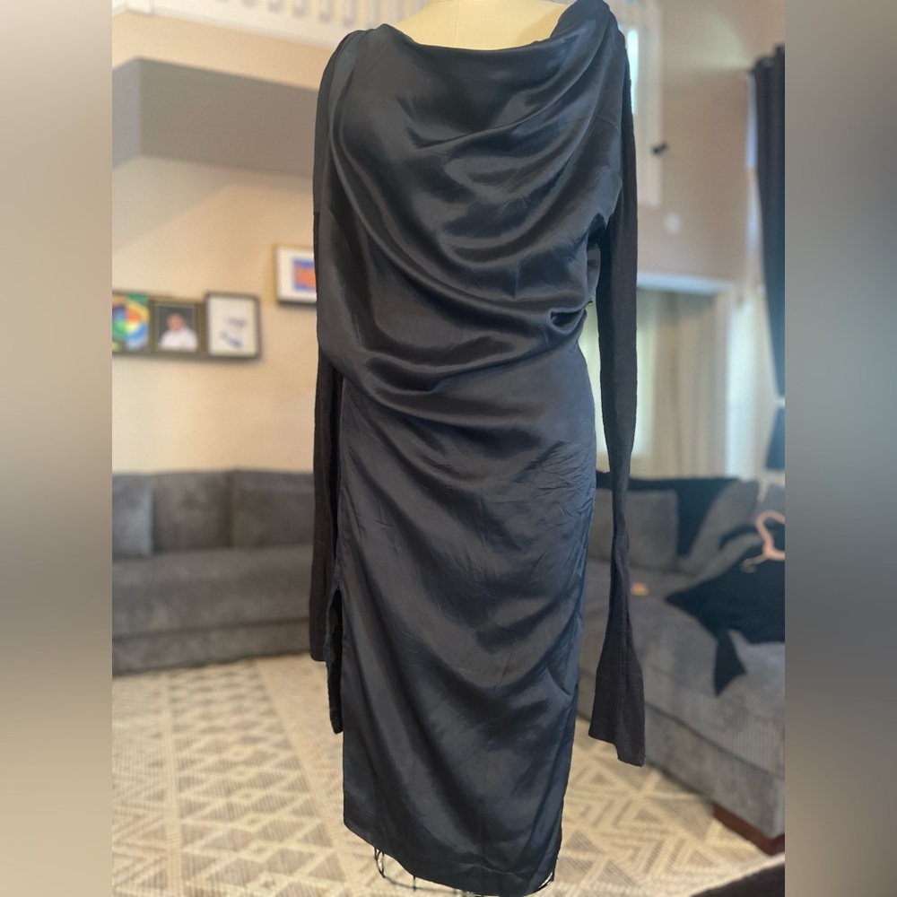 Vivienne Westwood Black Long Sleeve Dress